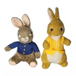 Peter the Rabbit and Mopsy Plush